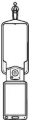 CASIO Exilim EX-TR200 - 2.用力握住外框，小心地旋转显示屏面板。 - 5