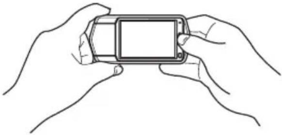 CASIO Exilim EX-TR200 - 2.用力握住外框，小心地旋转显示屏面板。 - 2
