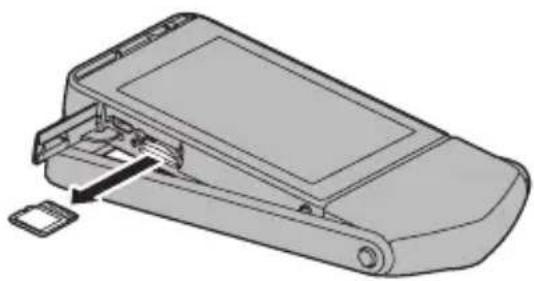 CASIO Exilim EX-TR300 - ■ 更换存储卡 - 1