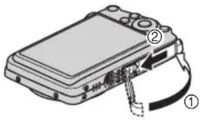 CASIO Exilim EX-Z335 - 3.Fermez le couvercle de batterie. - 1