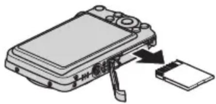 CASIO Exilim EX-Z335 - Pour remplacer une carte mémoire - 1