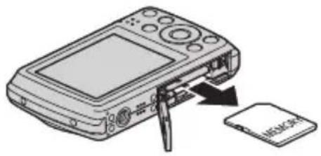 CASIO Exilim EX-Z37 - Pour remplacer une carte mémoire - 1