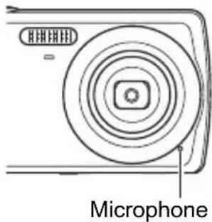 CASIO Exilim EX-Z37 - Appuyez une nouvelle fois sur le déclencheur pour arrêter l'enregistrement du son. - 1