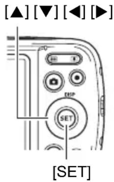 CASIO Exilim EX-Z42 - ■ Exemple de fonctionnement du menu REC - 1
