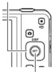 CASIO Exilim EX-Z88 - En mode PLAY, appuyez sur [SET]. - 1