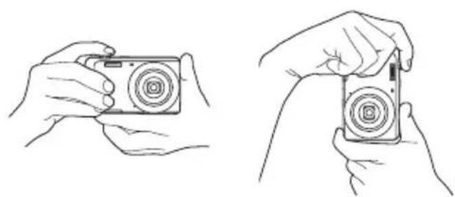 CASIO Exilim EX-Z88 - Prise en main correcte de l'appareil photo - 1