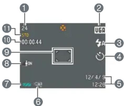 1 24 STD 00:00:44 UGA 3 10 9 ON 4 8 7 6 12/4/5 12:26 5