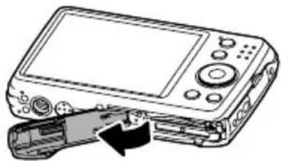 CASIO QV-R80 - Insérez une carte mémoire. - 1