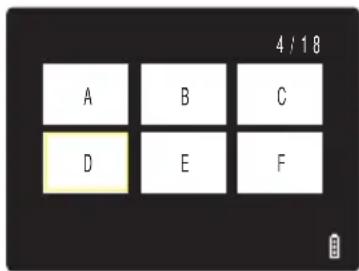 4 / 18 A B C D E F