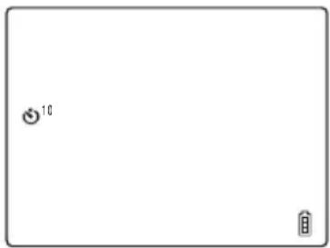 Blank white rectangle with two small icons: one labeled '10' and another with a house symbol.