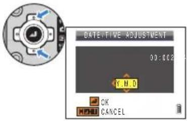 Date-Time Adjustment 00:00:23 Y.M.D OK Cancel