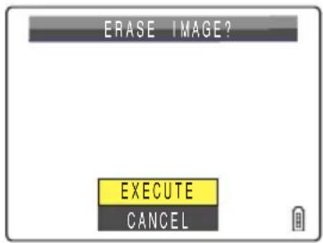 ERASE IMAGE? EXECUTE CANCEL