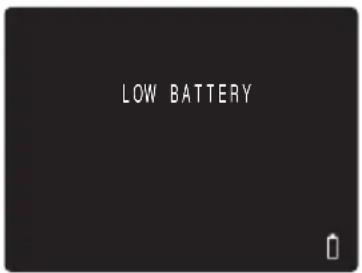 Low battery