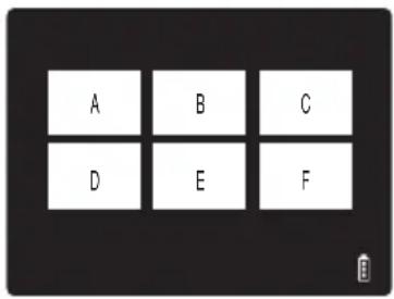 A B C D E F