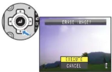 ERASE IMAGE? EXECUTE CANCEL
