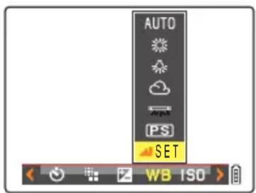 AUTO SET WB ISO