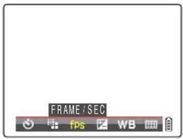 CONTAX i4R - [fps] Setting the Frame Rate for Movies (frames per second) - 2