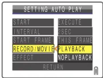 CONTAX i4R - Press the 4-way button up or down to select [EFFECT], then press right. - 1