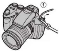 FUJIFILM FinePix HS22EXR - Fixation de la dragonne - 1