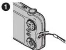 FUJIFILM FinePix JX250 - Attaching the Strap - 1