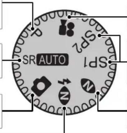 FUJIFILM FinePix JX250 - The Mode Dial - 2