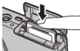 FUJIFILM FinePix JZ250 - Removing the Battery and Memory Card - 2