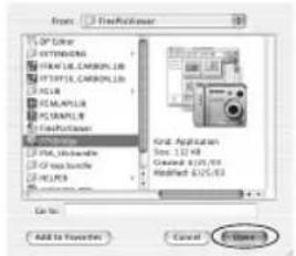 FUJIFILM FinePix S1800 - Installing FinePixViewer: Macintosh - 2