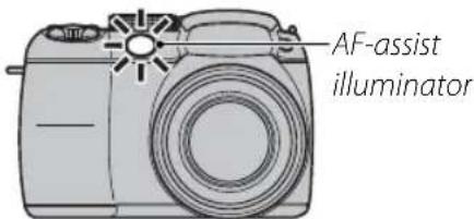 FUJIFILM FinePix S1800 - The AF-Assist Illuminator - 1