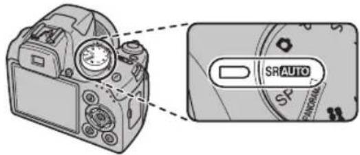 FUJIFILM FinePix SL240 - Sélectionnez le mode SRAUTO. - 1