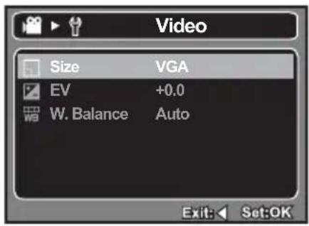 HITACHI HDC-571E - Video Menu - 1