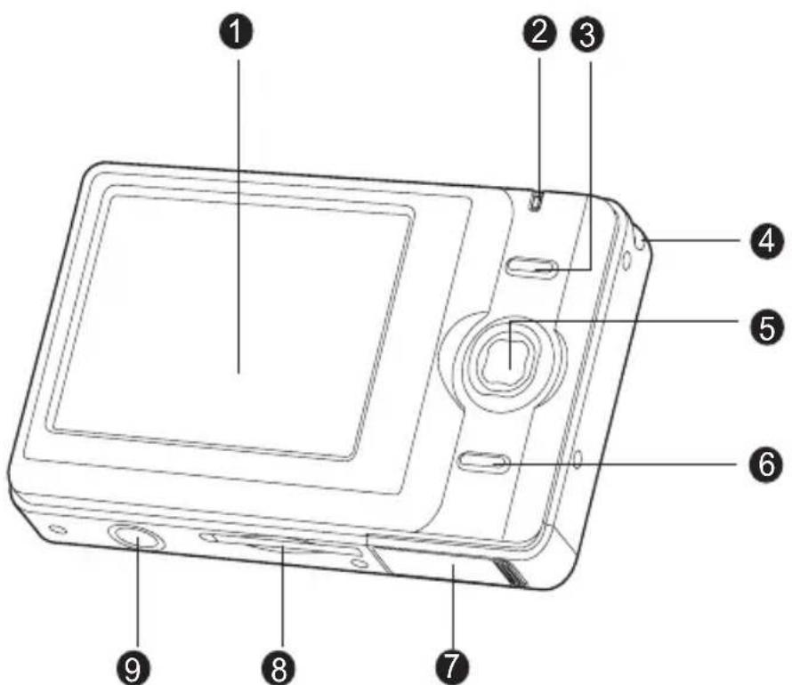 HITACHI HDC-571E - Rear View - 1