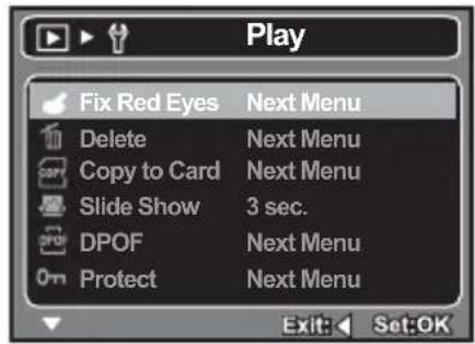 HITACHI HDC-881E - Playback Menu - 1