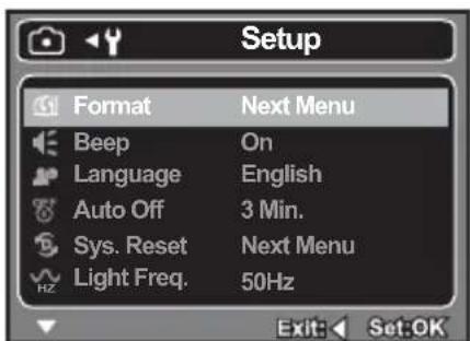 HITACHI HDC-881E - Formatting the Memory Card or Internal Memory - 1