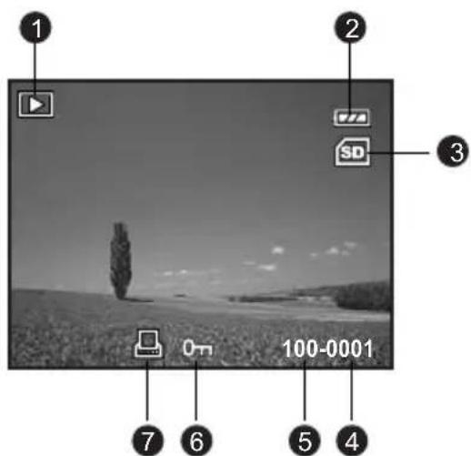 HITACHI HDC-881E - Playback mode [▶] - Still image playback - 1