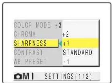 KYOCERA Finecam M400R - [SHARPNESS] Enhancing the Image Outlines - 4