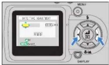 KYOCERA Finecam M400R - Setting the Date and Time - 3