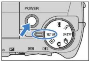 KYOCERA Finecam M400R - Press the up 🔒 and select [EXECUTE]. Then press the OK button 🔒. - 1