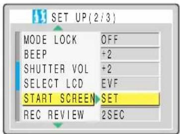 KYOCERA Finecam M400R - To set the Finecam logo screen - 2