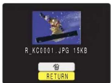 KYOCERA Finecam M400R - Checking and erasing resized images - 4