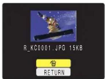KYOCERA Finecam M400R - Checking and erasing resized images - 5
