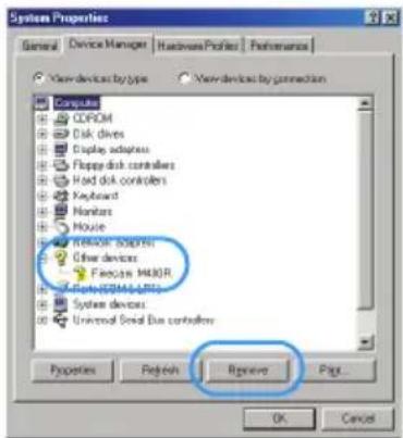 KYOCERA Finecam M400R - Deleting the Device (Windows 98 and Windows 98SE only) - 8