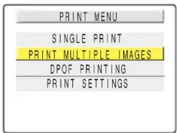 KYOCERA Finecam M400R - Use the ∞ ∞ ( ) button to select the images to be printed and then press the OK button ⏻. - 1
