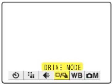 KYOCERA Finecam M400R - Setting the exposure and focus during continuous shooting (Drive mode) - 1