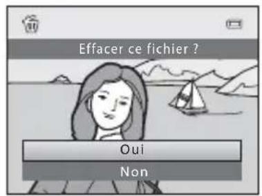 Effacer ce fichier ? Oui Non