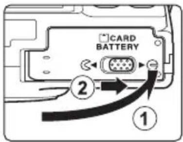 CARD BATTERY ② ①