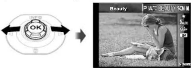 OLYMPUS Tough TG-620 - Set the shooting mode to BEAUTY. - 1
