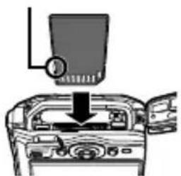 OLYMPUS Tough TG-620 - Inserting the battery and card - 5