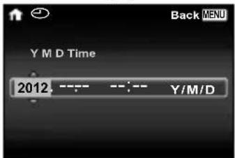 OLYMPUS Tough TG-620 - Language, date, time, and time zone - 2