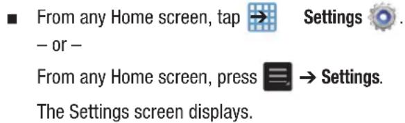 SAMSUNG Galaxy EK-GC100 - Accessing Settings - 1