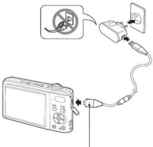 SAMSUNG PL200 - 電池充電 - 1